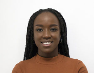 Image of Faith smiling.
