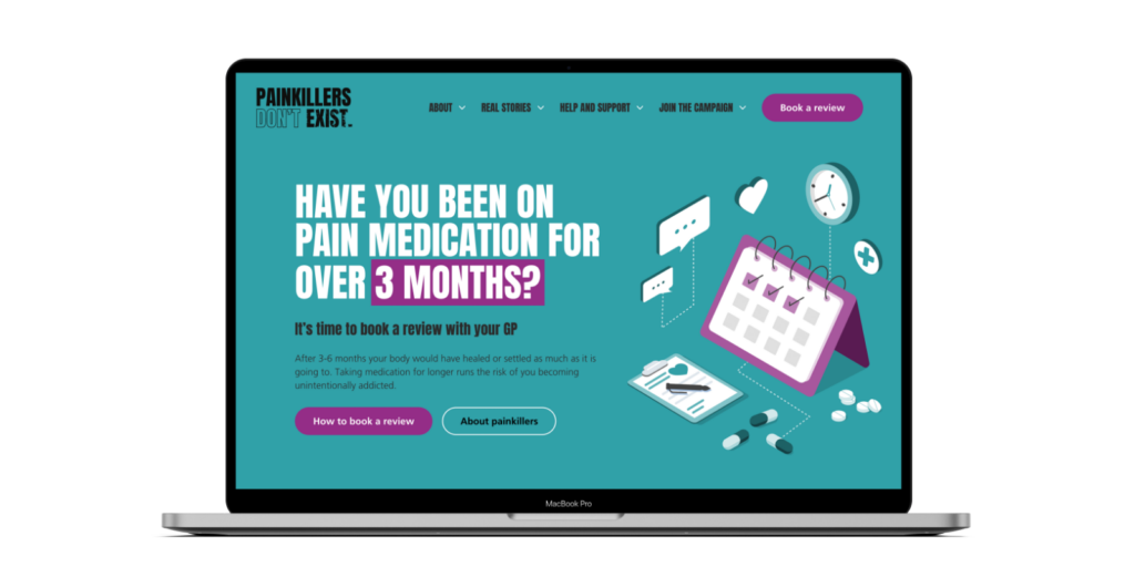 Painkillers don’t exist Our Work Magpie