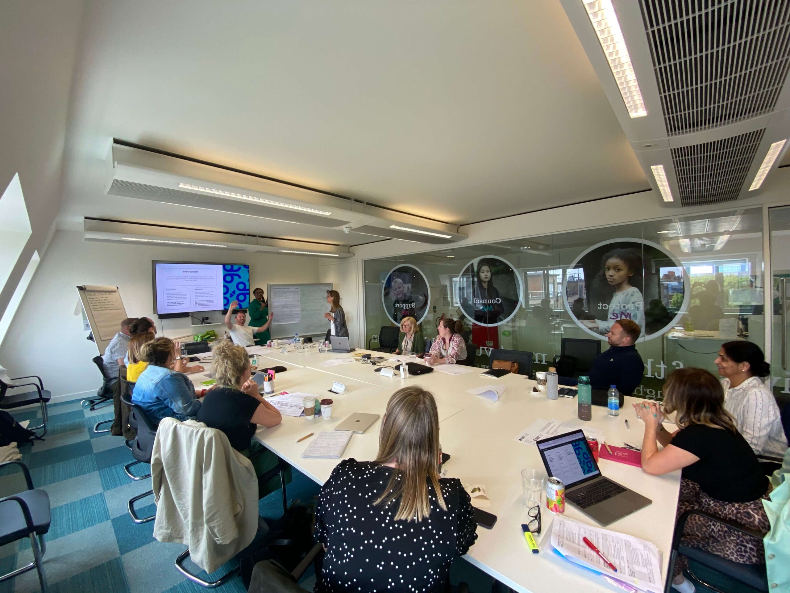 Barnardos workshop in action