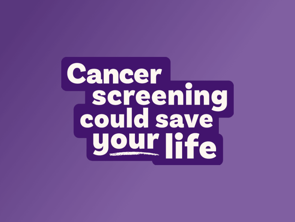 Cancer Screening could save your life logo
