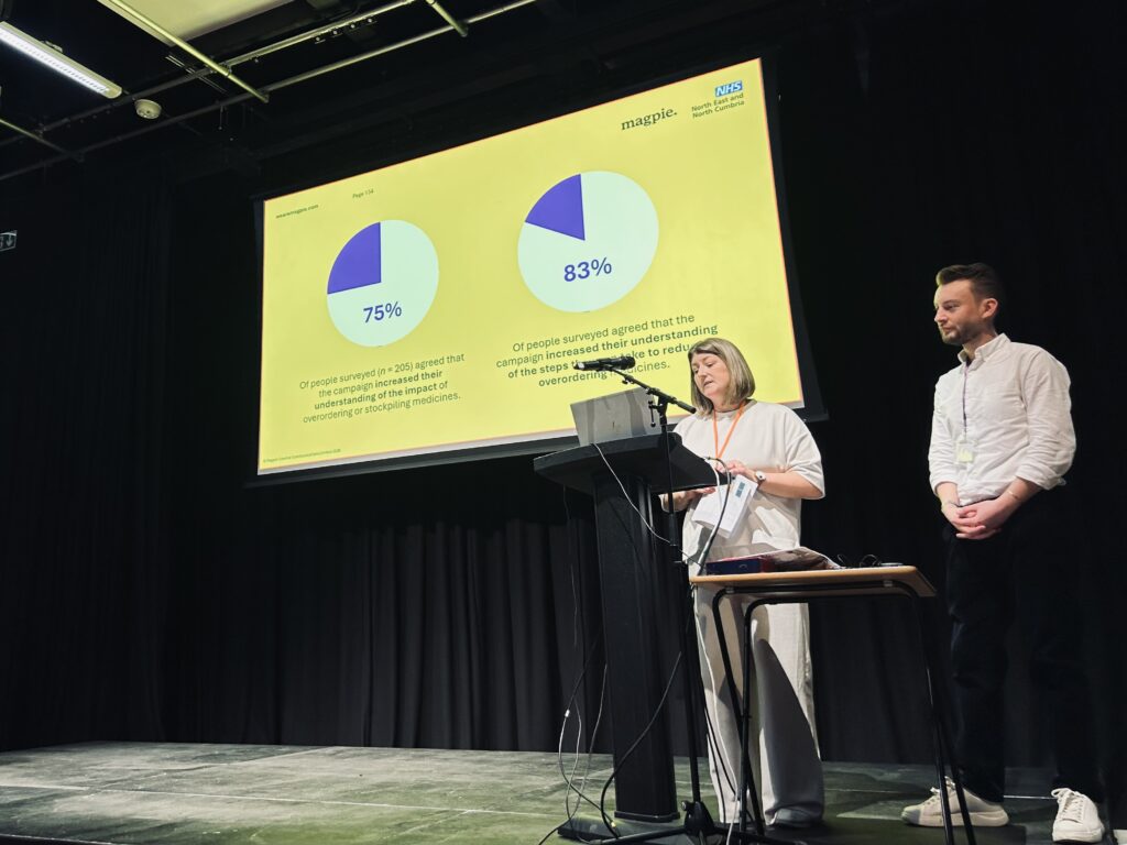 Magpie's campaign consultant, Lou and Business Development Manager, Christopher present the impact of a campaign to reduce over the counter prescription ordering